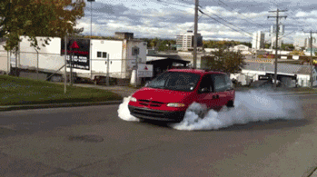 red van