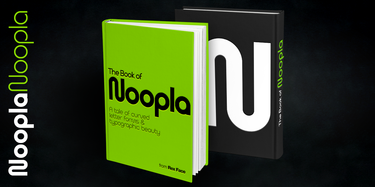 Custom Typeface Design - Rex Face - Noopla
