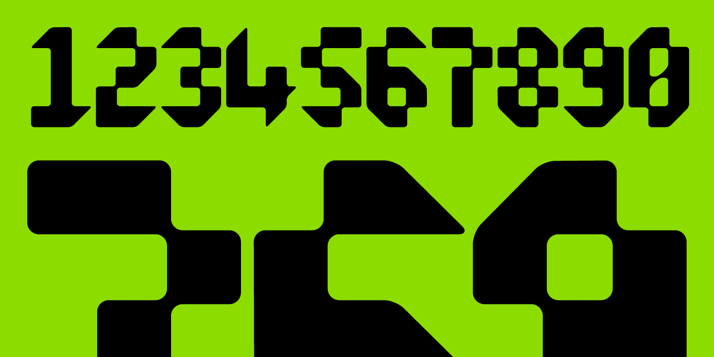 Custom Typeface Design - Rex Face - Blockocular
