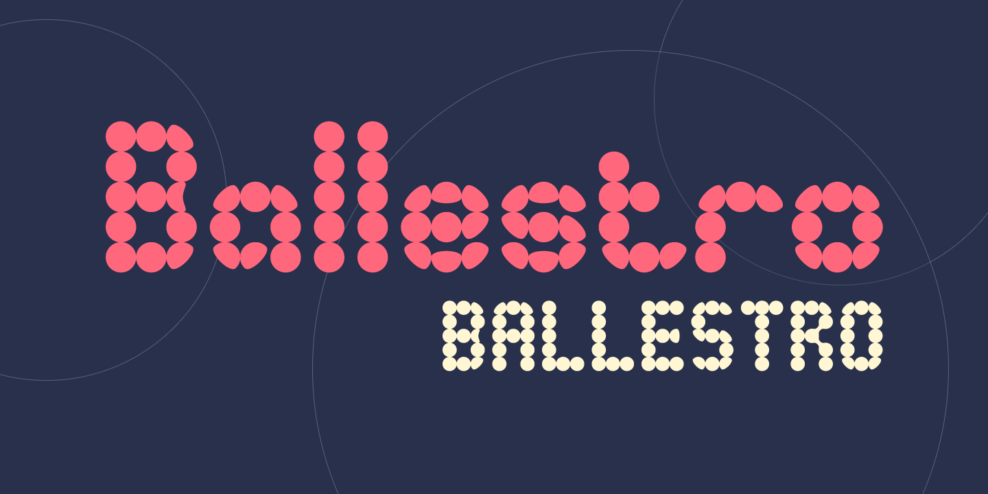 Custom Typeface Design - Rex Face - Ballestro