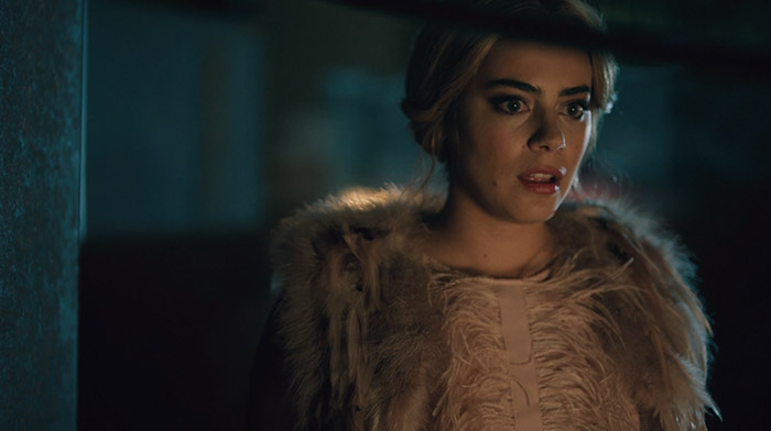 Toyota C-HR commercial still of atractive young woman