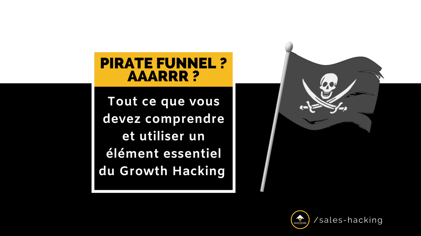 Le Pirate Funnel est un modÚle pour diviser une entreprise en fragment pour en optimiser chaque étape, et mieux concentrer votre temps et vos efforts