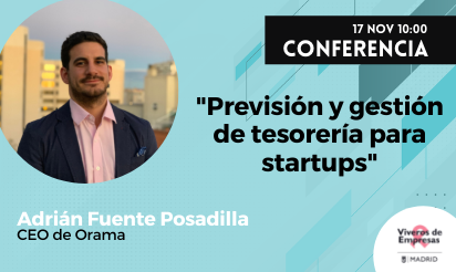 Previsión y gestión de tesorería para startups - Orama