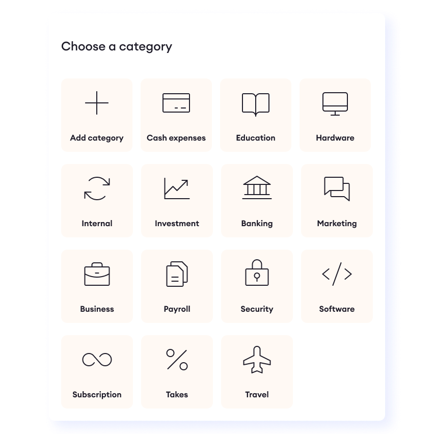 Category labels and contact book: the details that make a difference