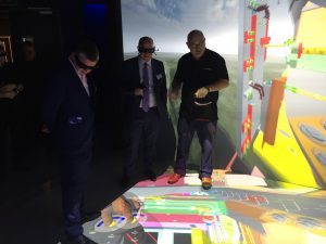 The Virtalis ActiveCube is a multi-walled rear-projected 3D VR environment. It is powered by Virtalis clustering technology and is capable of running a diverse range of software packages, including Virtalis’ Visionary Render.