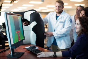 Veterinary students are impressed by the realism of the virtual experience.