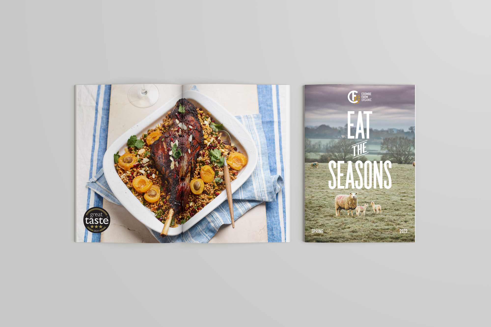 Coombe Farm Organic New Century Design Graphic Design and Illustration