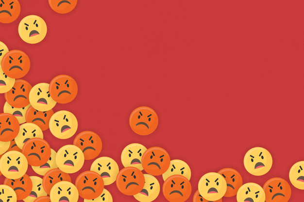 Angry emoji
