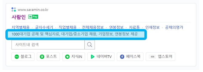 사람인 메타디스크립션