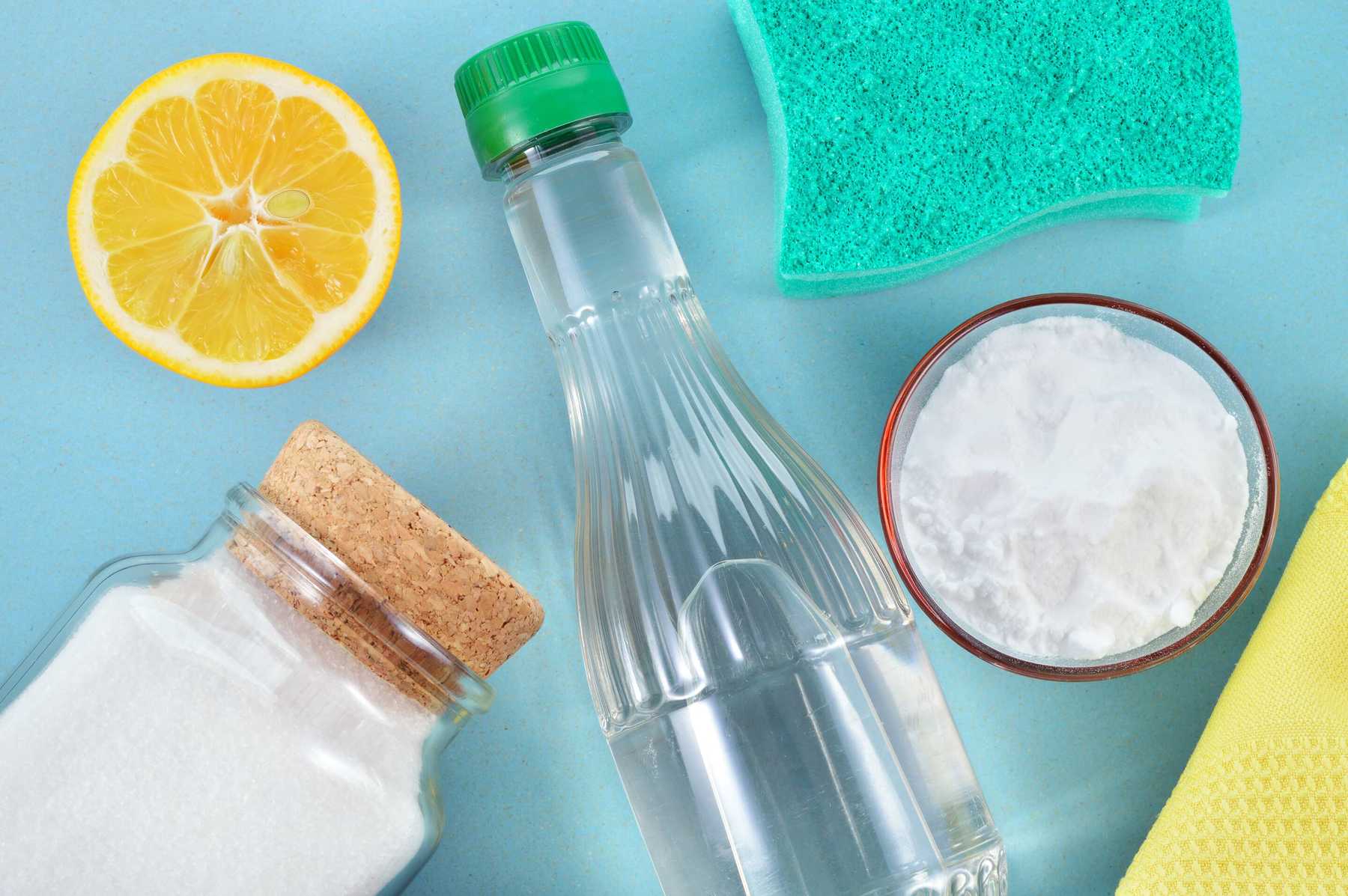 thông cống nhà tắm bằng baking soda và giấm