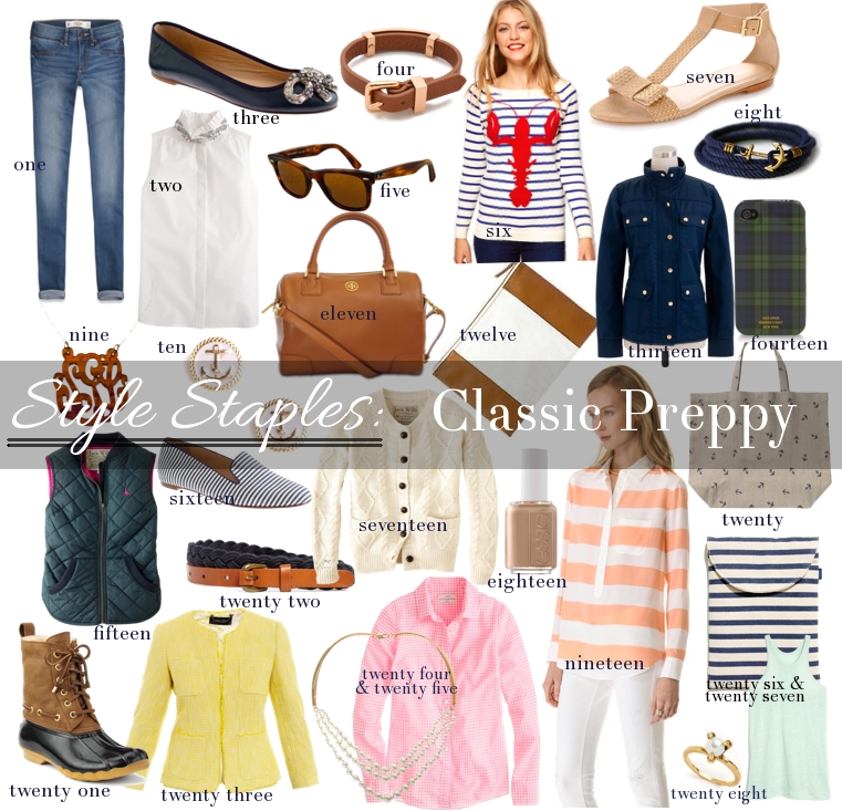 Style-Staples-Classic-Preppy