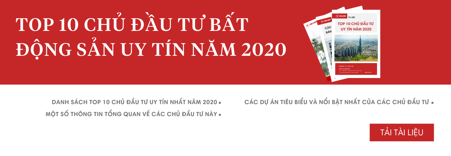 Top 10 chủ đầu tư bất động sản uy tín 2020
