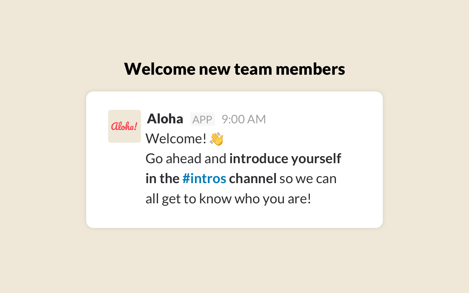aloha for slack