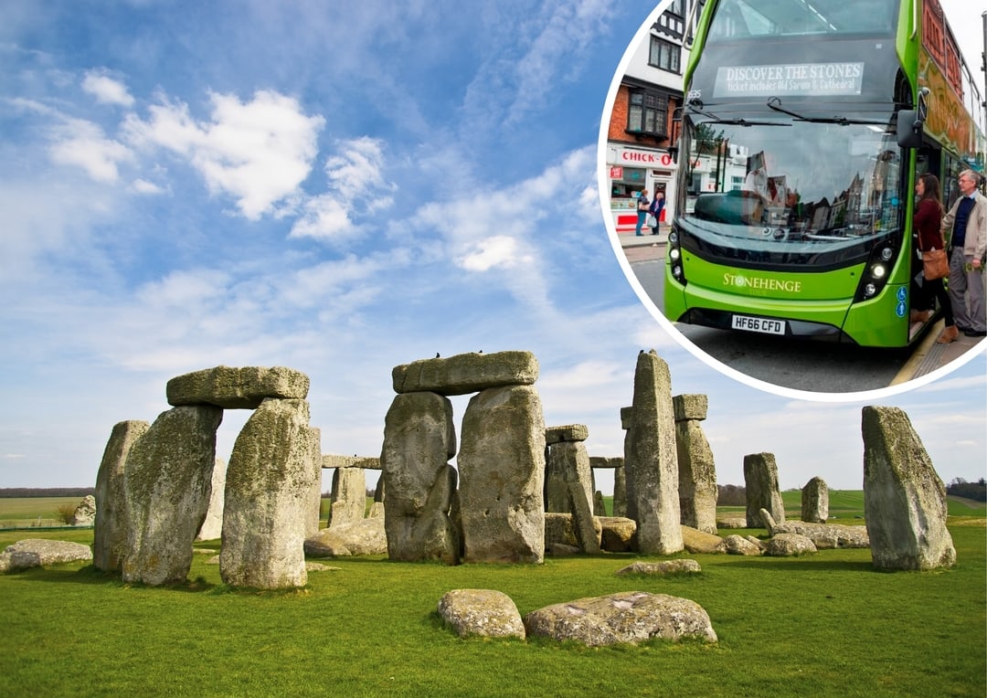 The Stonehenge Direct Hop On Big Bus Budget Tour. Salisbury Departure.