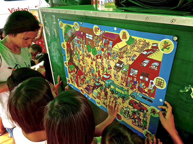 Children's Rights Panel on the mobile school in Manila