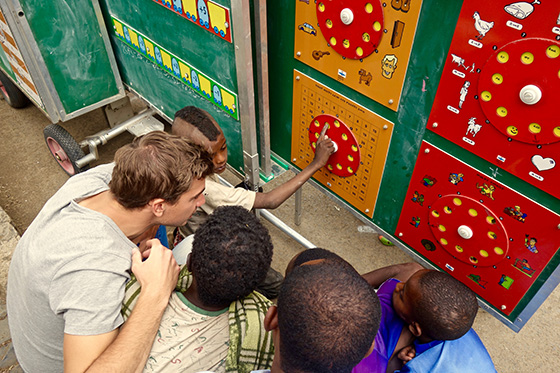 Sander Degeling Gondar Mobile School