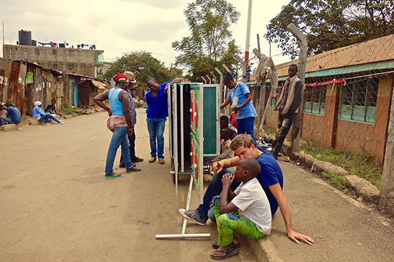 Sander Degeling Mobile School Nairobi Kenya