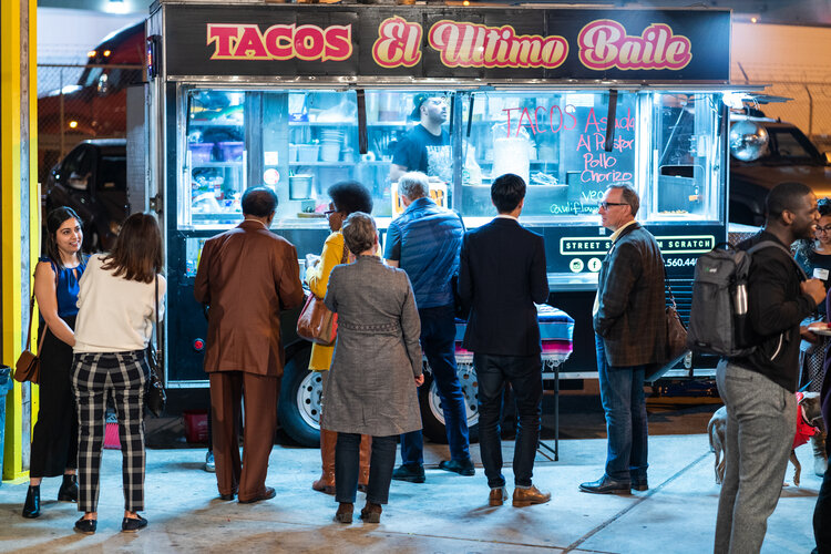 Tacos El Ultimo Baile provided delicious tacos for the event.