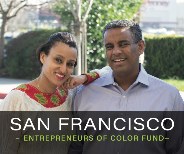 Nani and Elias of Tadu Ethiopian Kitchen in San Francisco