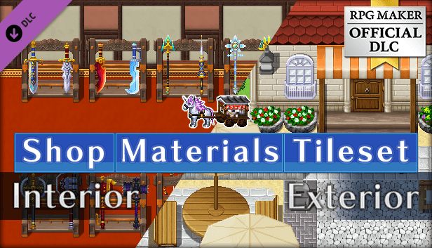New Releases: Shop Materials Tileset - Interior/Exterior, NATHUHARUCA ...