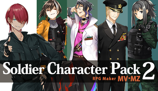 Character Module Pack New Releases: Soldier Character Pack 2, Winlu Fantasy Tileset ...