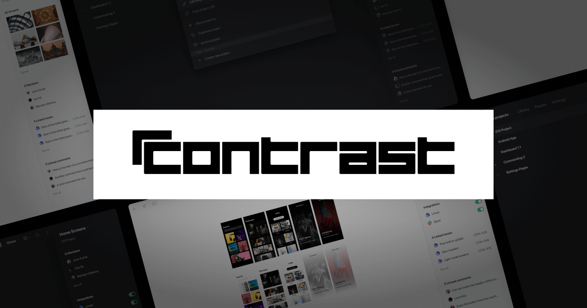 Contrast - Handoff for Storybook logo