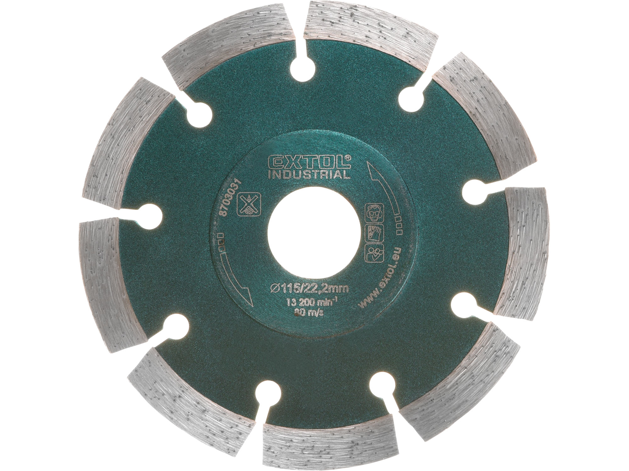 115mm Diamond Cutting Blade Segmental Grab Cut