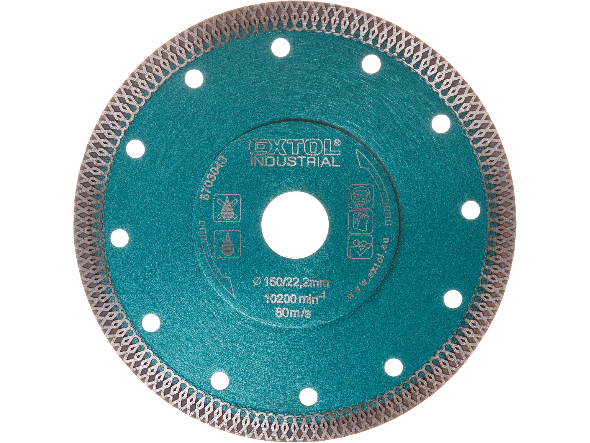 150mm Diamond Cutting Blade Segmental, Thin Wet&Dry Cut