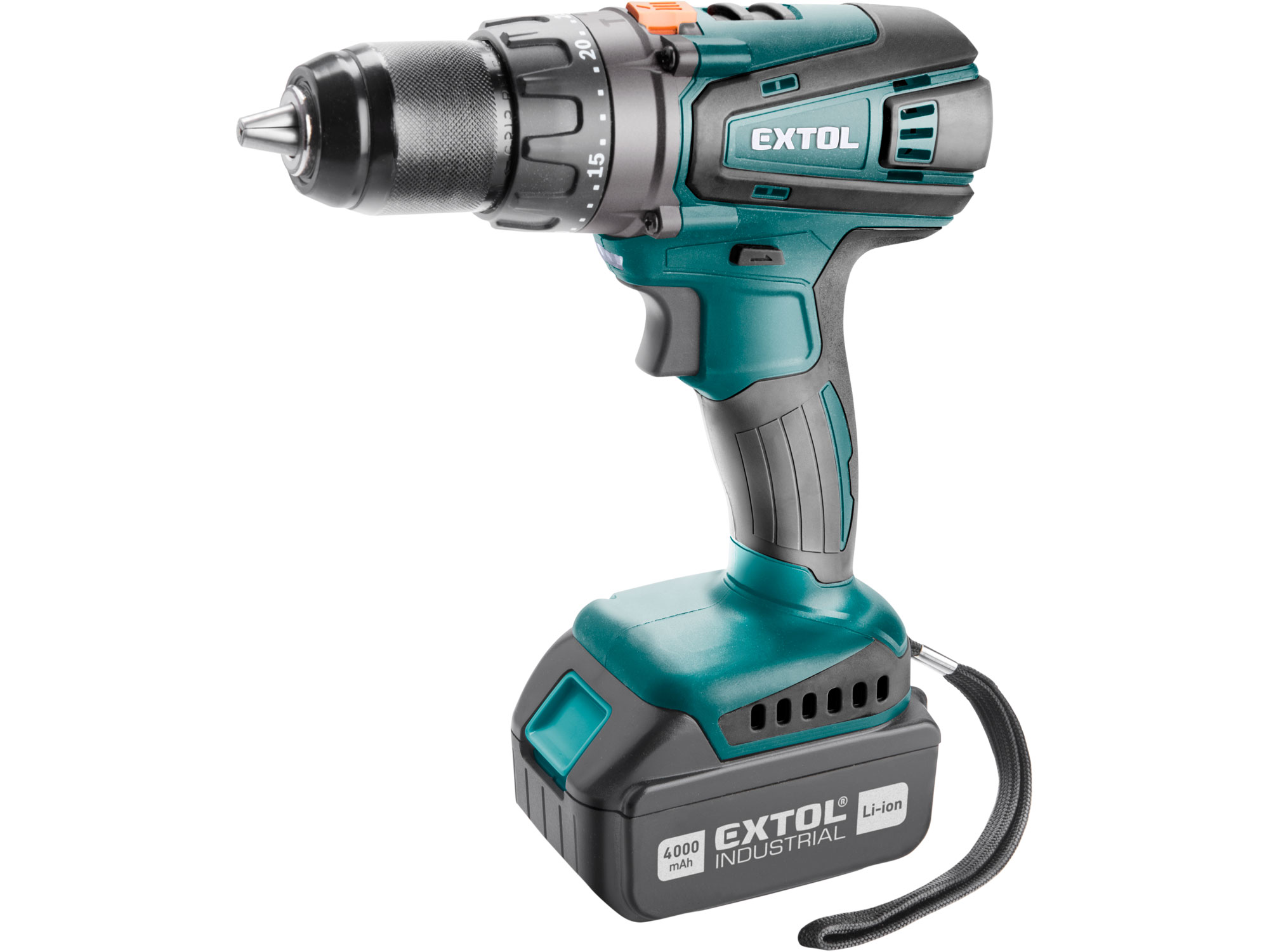 Cordless Impact drill 18V, 2x4000mAh