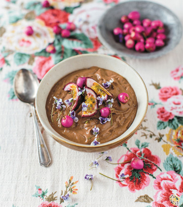 Chocolate and Raspberry Smoothie Bowl Recipe from Lee Holmes
