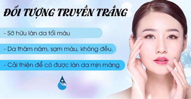 truyền trắng phù hợp với ai