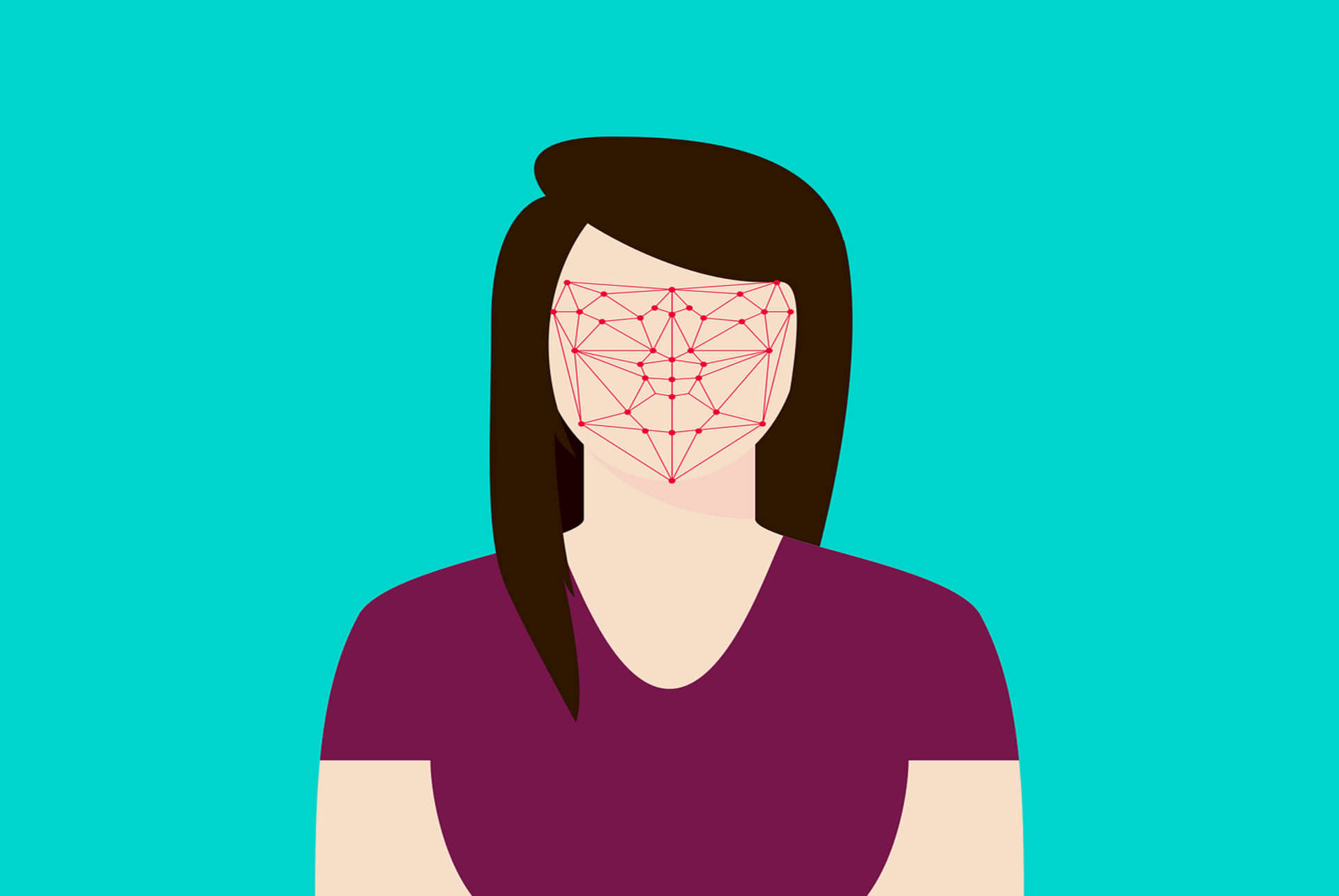 Face settings. Deepfake illustration