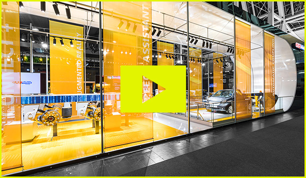 saf holland booth design video trade fair messe Hannover