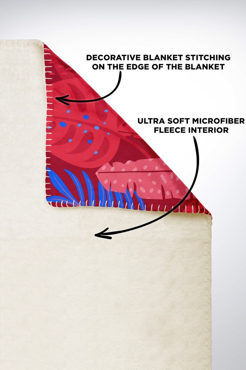 Premium Microfleece Blanket AOP Subliminator