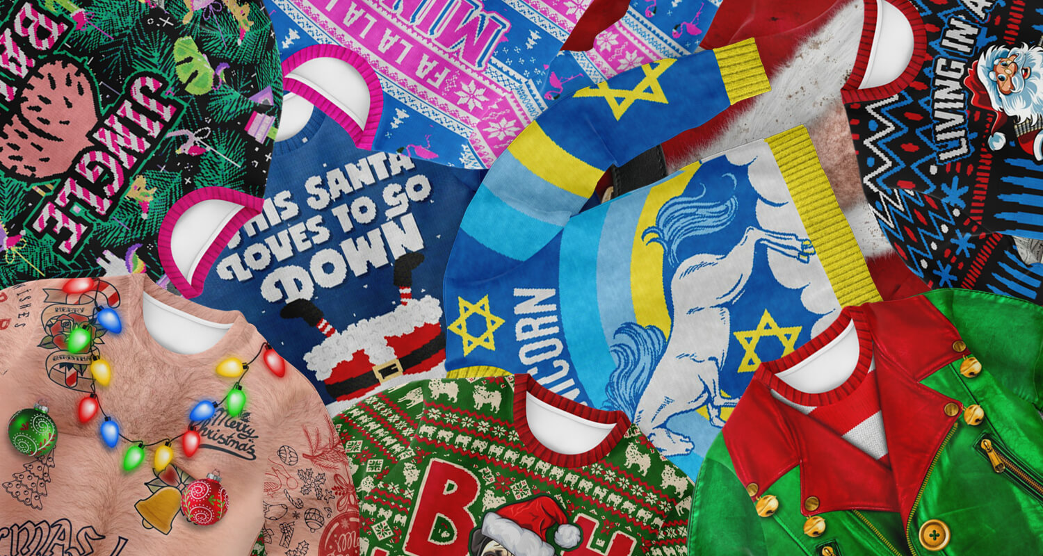 Ugly Christmas Sweatshirts - Style 