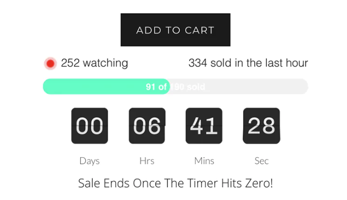 Hurrify Countdown Timer
