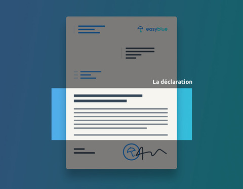 la declaration d'assurance sur l'attestation rc pro