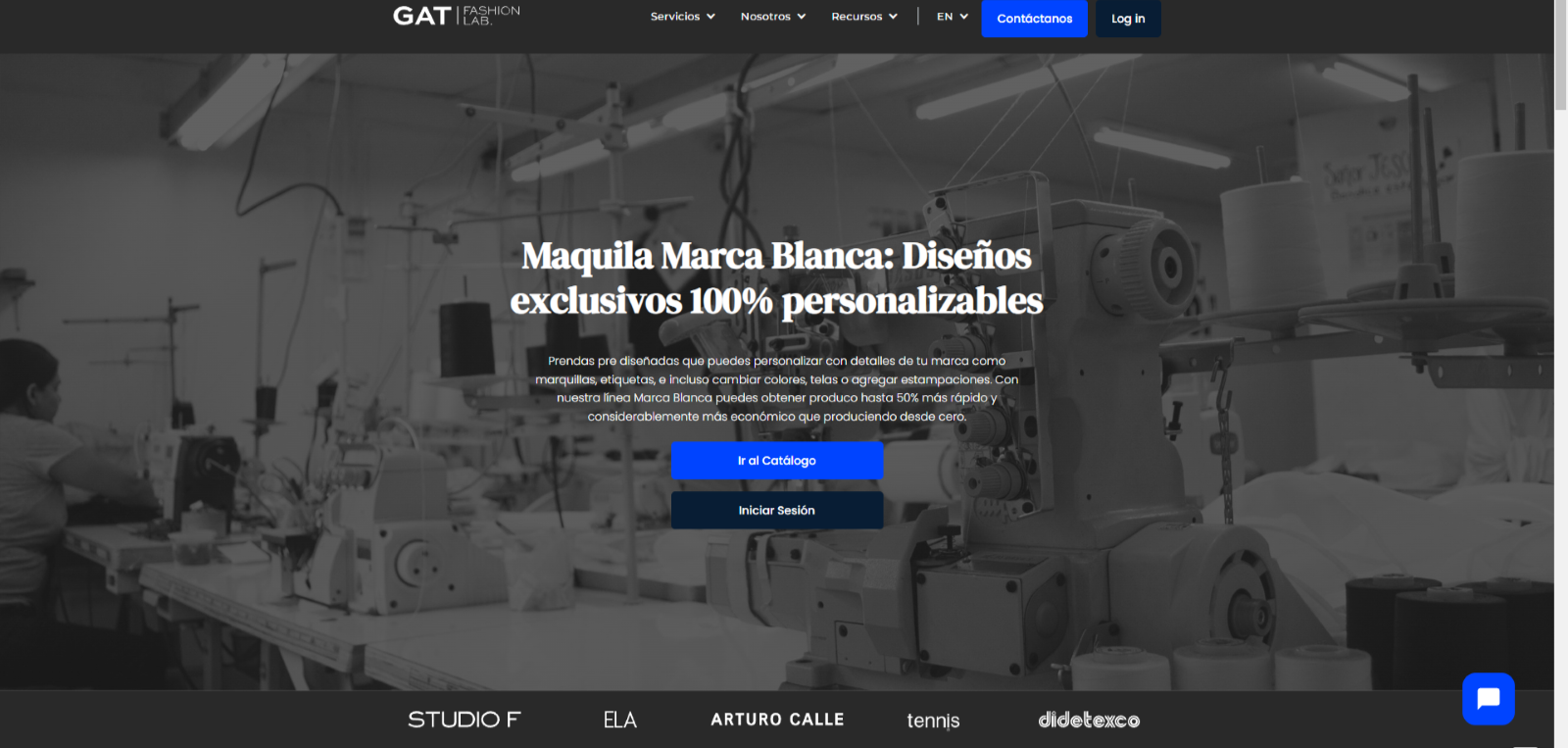 GATFASHIONLAB WEBSITE PRIVATE LABEL SERVICE