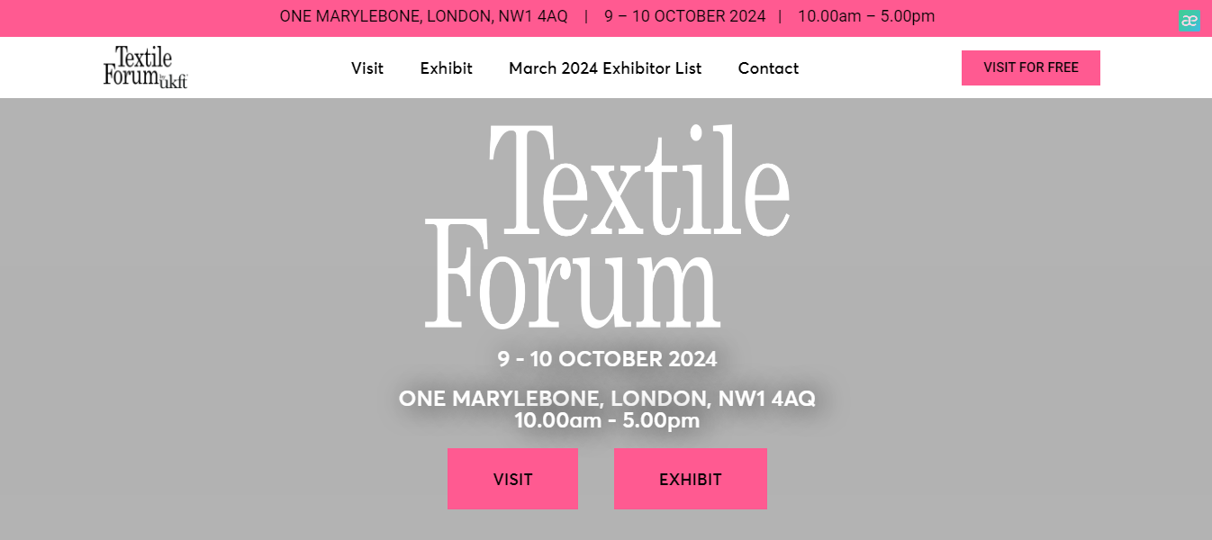 Textile Forum official website