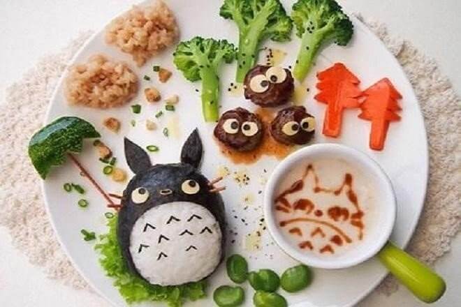 Totoro đáng yêu cùng bạn hàng xóm