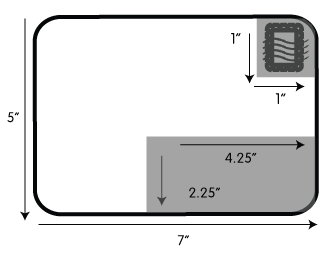 5x7" Postcard Direct Mail Specs