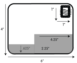 4x6" Postcard Direct Mail Specs