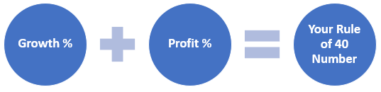 The rule of 40 SaaS formula