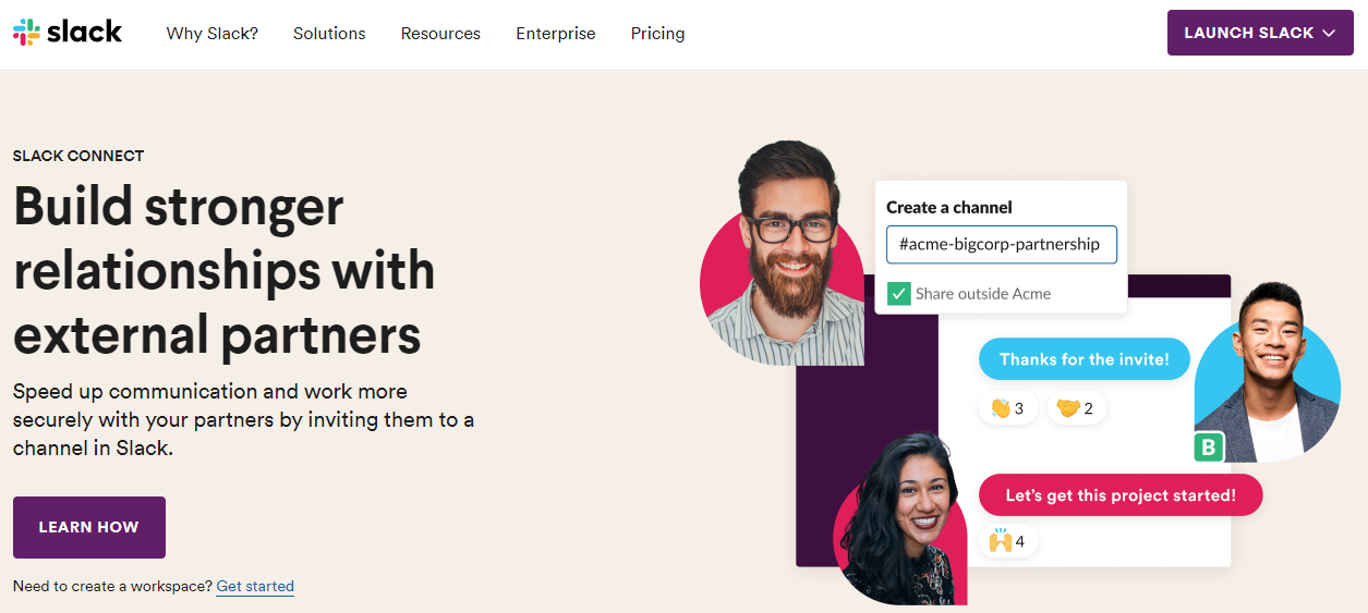 Types of SaaS software: Communication platforms, Slack