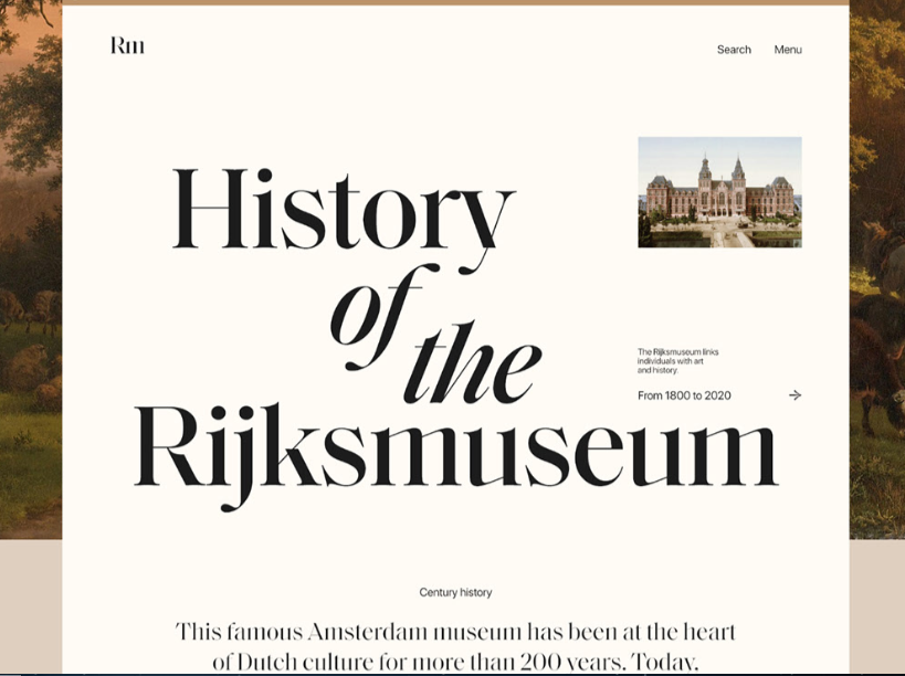 Adobe XD Design Examples, fonts