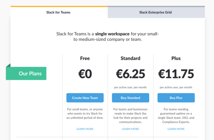 Slack’s freemium as an example of marketing strategies different stages product life cycle