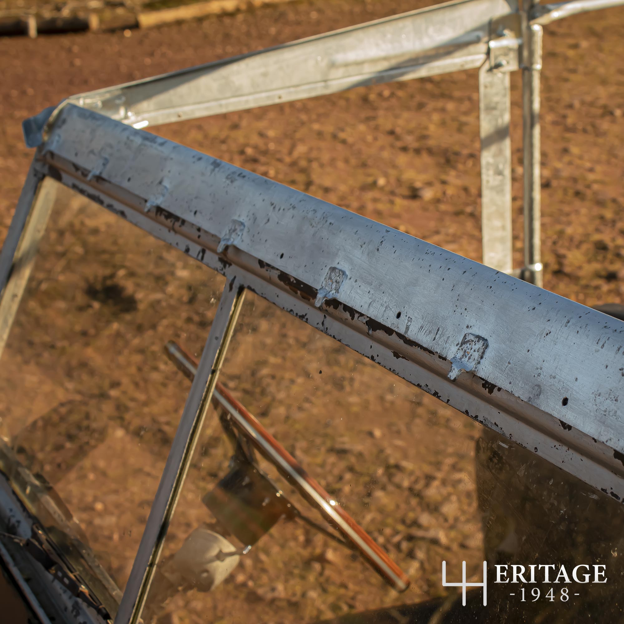 Front Screen / Header Rail / Land Rover Series 2/3