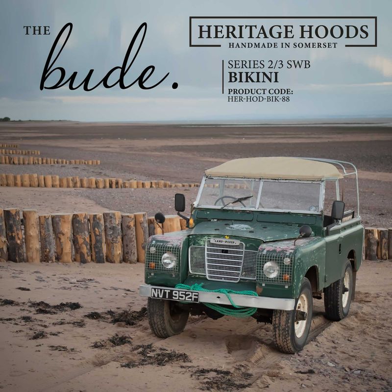 Bikini Hood Land Rover Series 2/3 88” / 109" Khaki