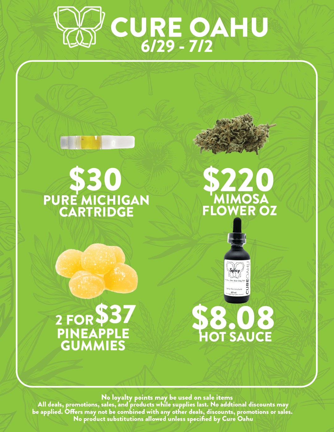 Cure Oahu Shop kapahulu