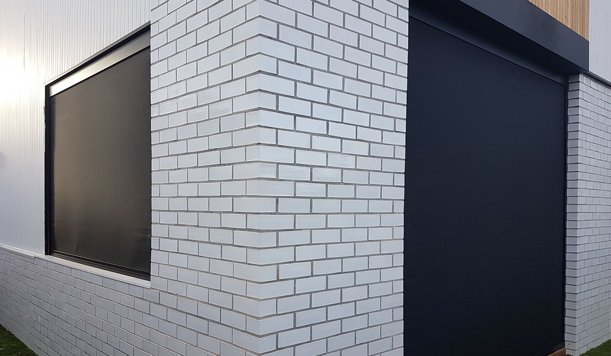 Outdoor Motorised Outdoor Blinds Melbourne, Bravewood Blind